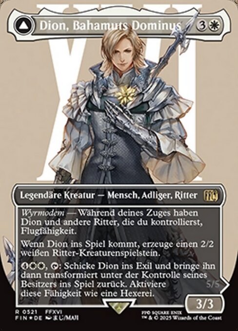 Dion, Bahamut's Dominant // Bahamut, Warden of Light