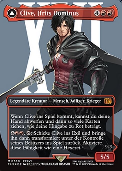 Clive, Ifrit's Dominant // Ifrit, Warden of Inferno