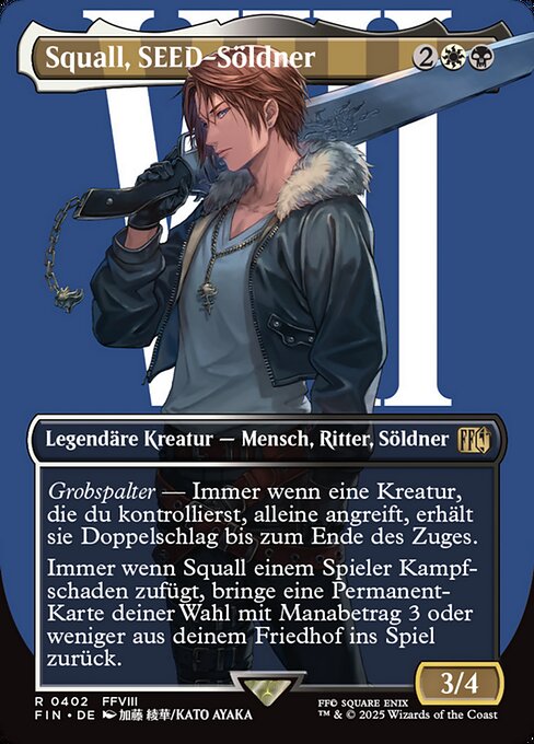 Squall, SeeD Mercenary