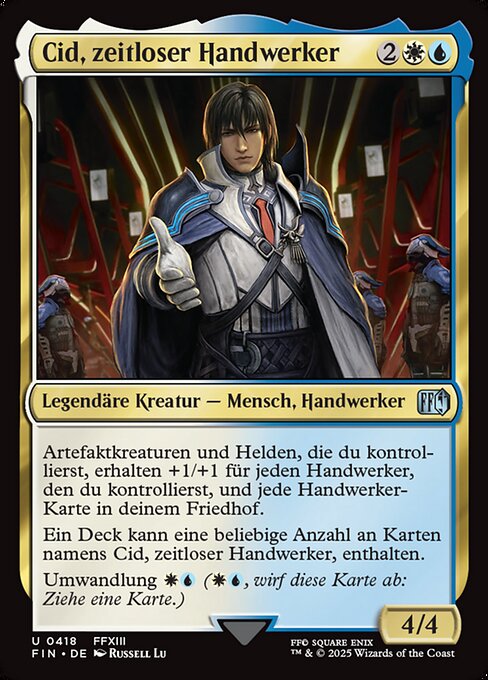 Cid, zeitloser Handwerker