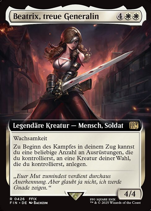 Beatrix, treue Generalin