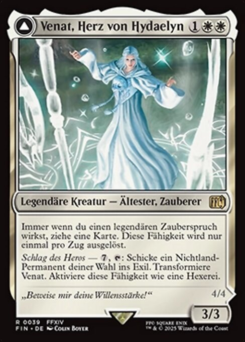 Venat, Heart of Hydaelyn // Hydaelyn, the Mothercrystal