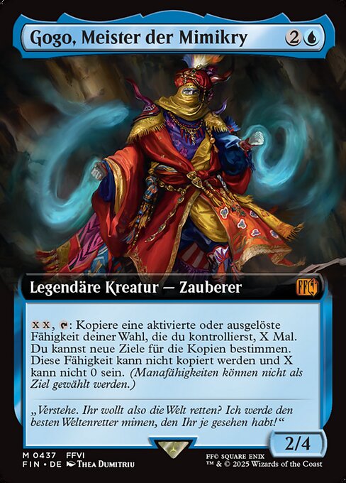 Gogo, Meister der Mimikry