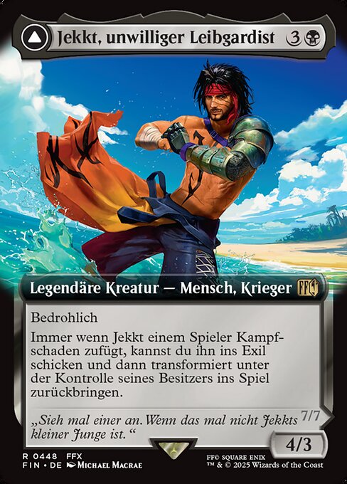 Jecht, Reluctant Guardian // Braska's Final Aeon