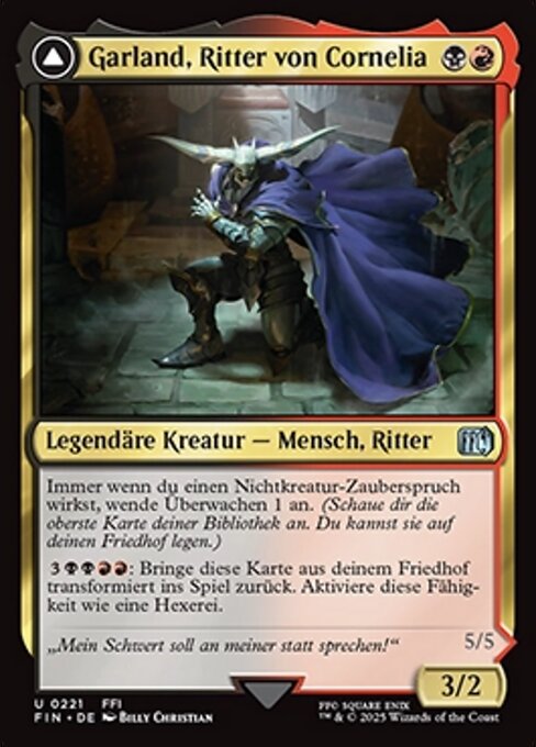 Garland, Knight of Cornelia // Chaos, the Endless