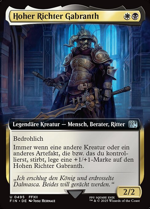 Judge Magister Gabranth