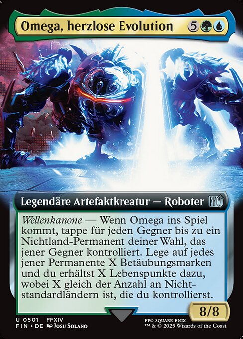 Omega, herzlose Evolution