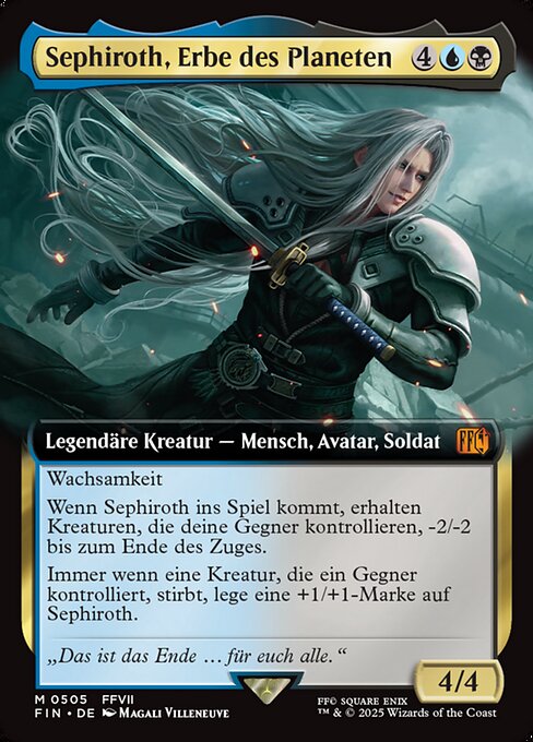 Sephiroth, Erbe des Planeten