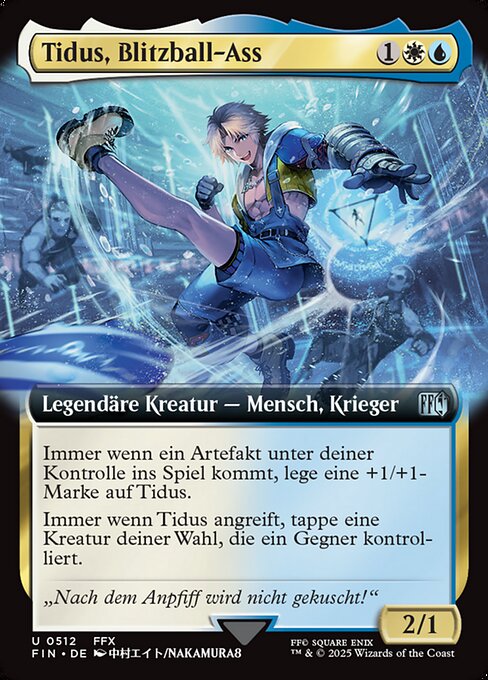 Tidus, Blitzball-Ass