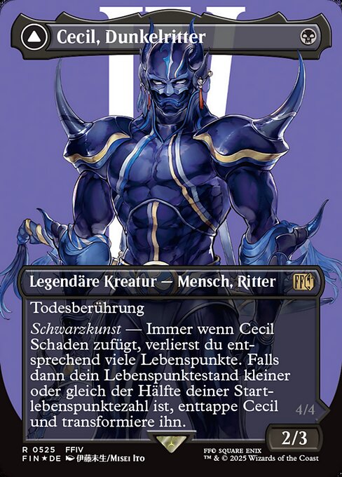 Cecil, Dark Knight // Cecil, Redeemed Paladin