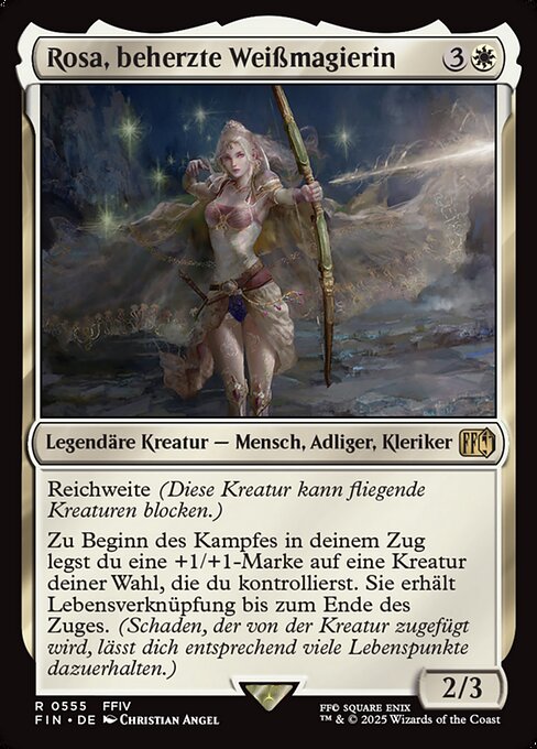 Rosa, Resolute White Mage