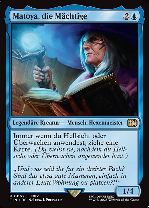 Matoya, Archon Elder