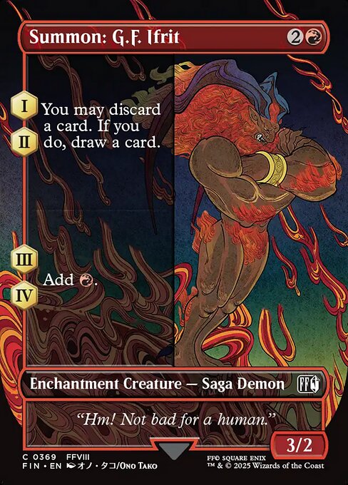 Summon: G.F. Ifrit