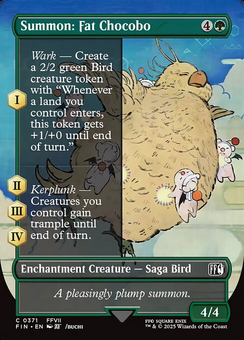 Summon: Fat Chocobo