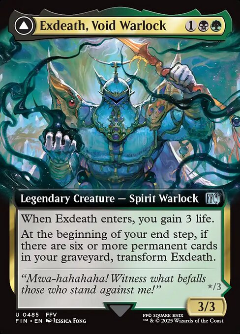 Exdeath, Void Warlock // Neo Exdeath, Dimension's End