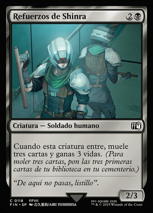 Shinra Reinforcements