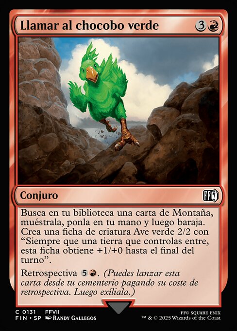 Call the Mountain Chocobo