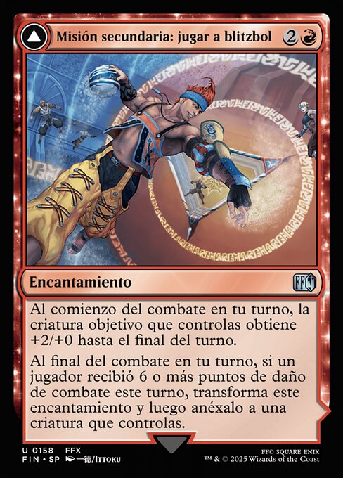 Sidequest: Play Blitzball // World Champion, Celestial Weapon