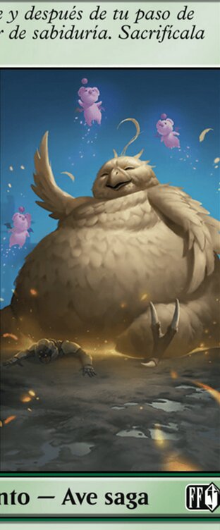 Invocación: Chocobo gordo