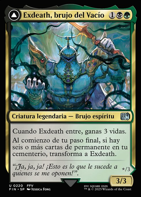 Exdeath, Void Warlock // Neo Exdeath, Dimension's End