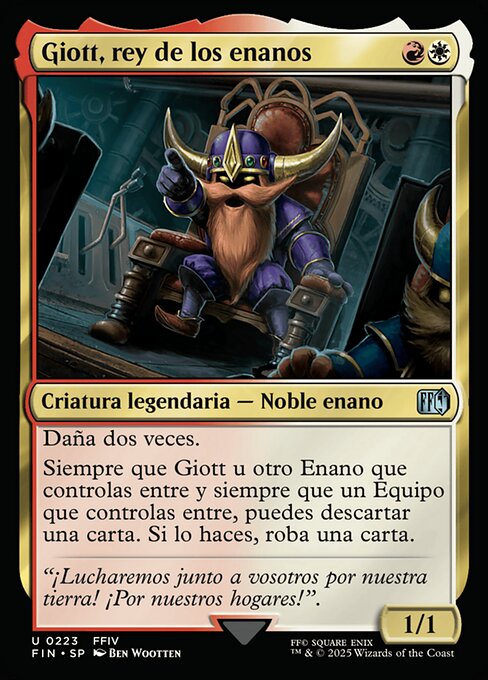 Giott, King of the Dwarves