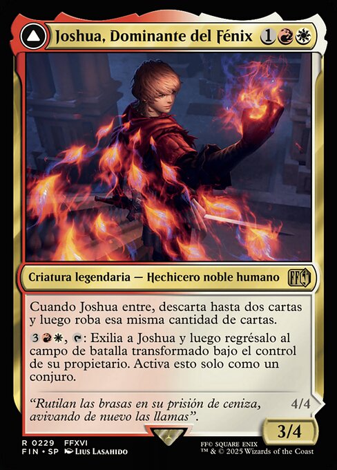Joshua, Phoenix's Dominant // Phoenix, Warden of Fire