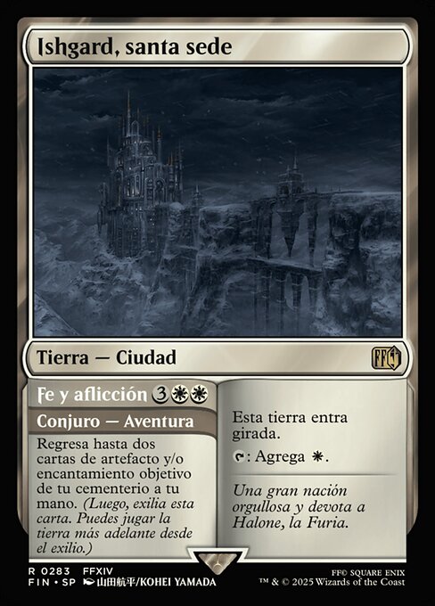 Ishgard, the Holy See // Faith & Grief