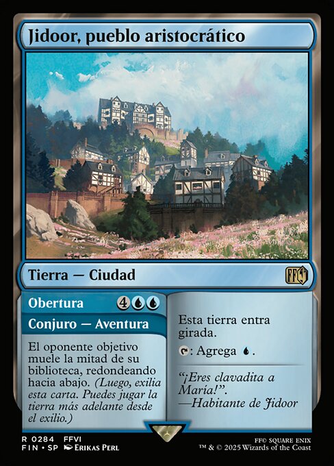 Jidoor, Aristocratic Capital // Overture