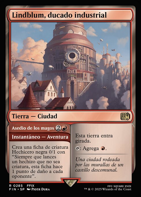 Lindblum, Industrial Regency // Mage Siege