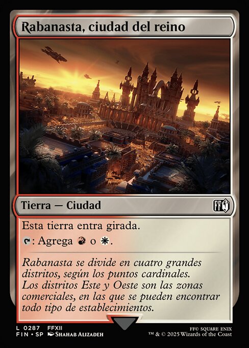 Rabanastre, Royal City