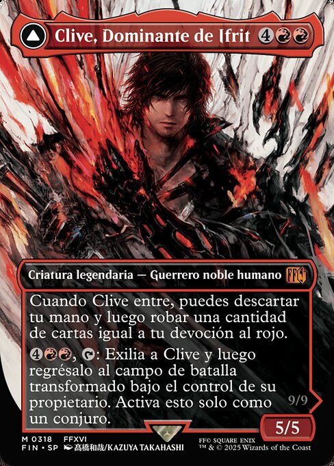 Clive, Ifrit's Dominant // Ifrit, Warden of Inferno