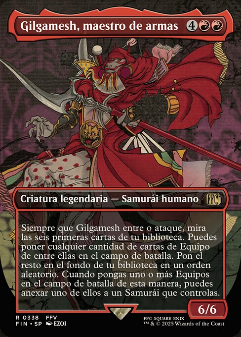 Gilgamesh, Master-at-Arms