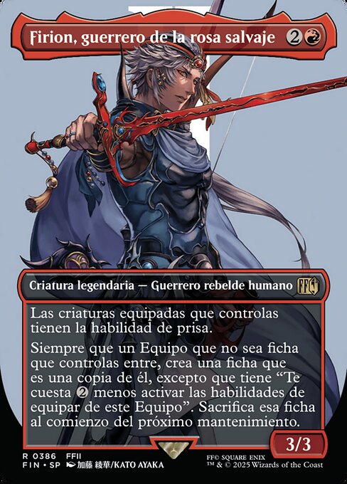 Firion, Wild Rose Warrior