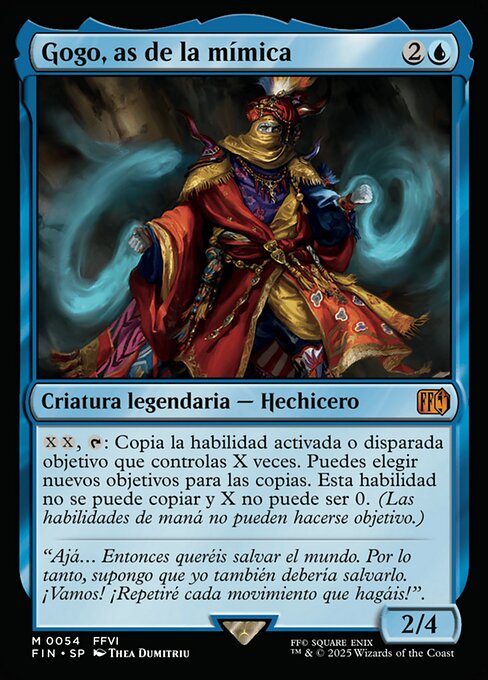 Gogo, Master of Mimicry