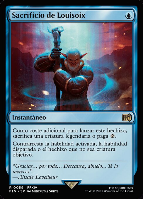 Louisoix's Sacrifice