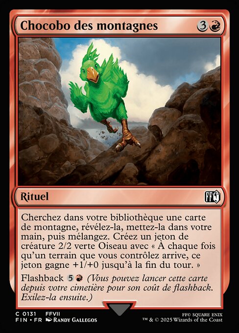 Call the Mountain Chocobo