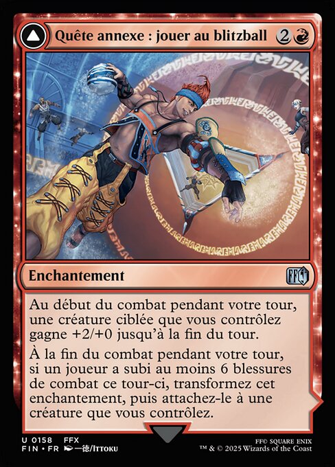 Sidequest: Play Blitzball // World Champion, Celestial Weapon