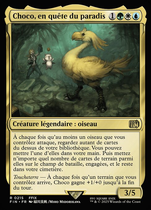 Choco, Seeker of Paradise