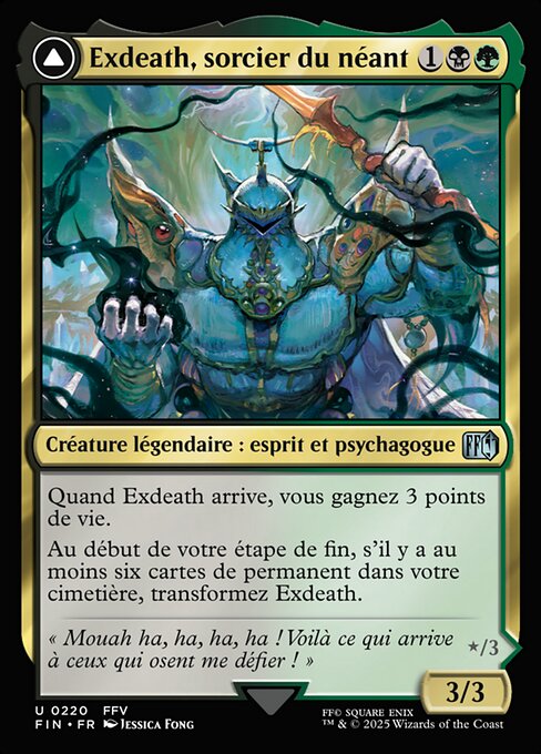 Exdeath, Void Warlock // Neo Exdeath, Dimension's End