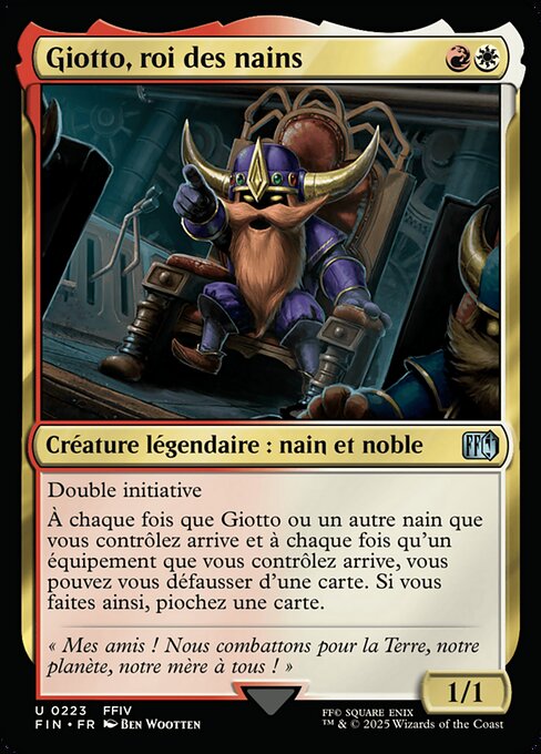 Giott, King of the Dwarves