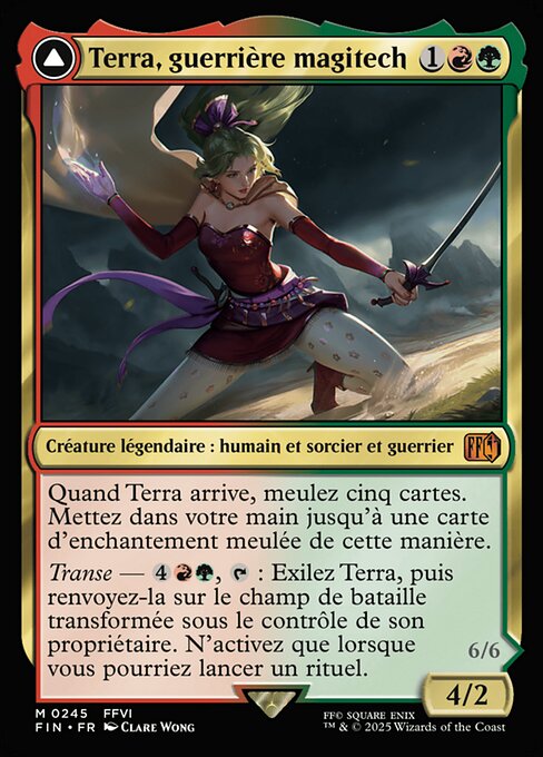 Terra, Magical Adept // Esper Terra