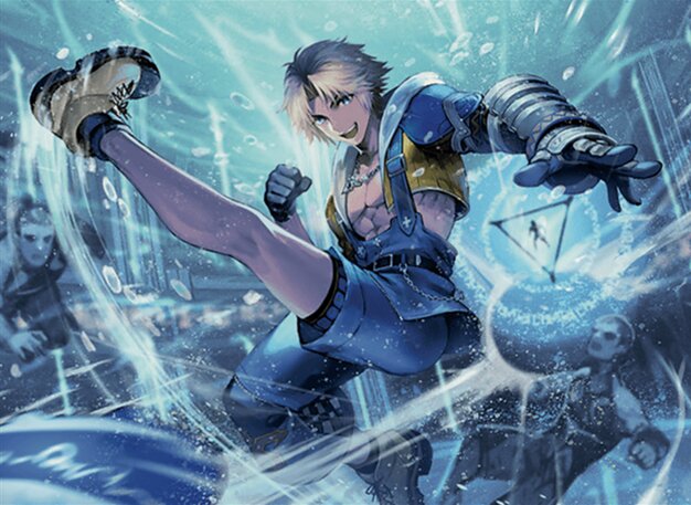 Tidus, vedette de blitzball