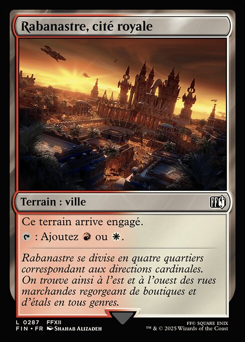 Rabanastre, Royal City