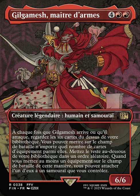 Gilgamesh, Master-at-Arms