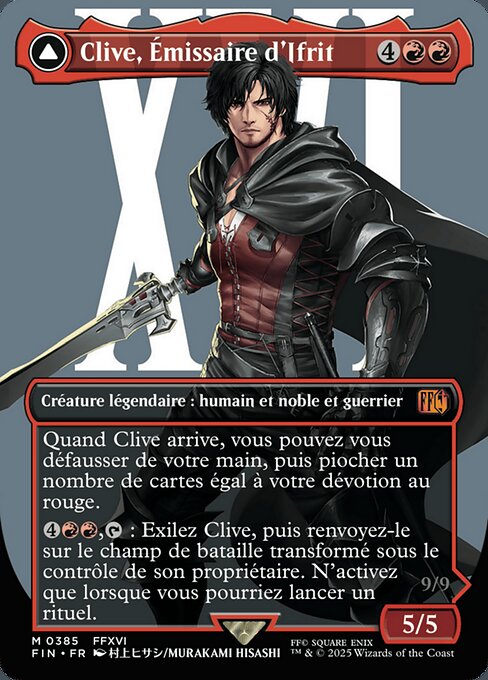 Clive, Ifrit's Dominant // Ifrit, Warden of Inferno