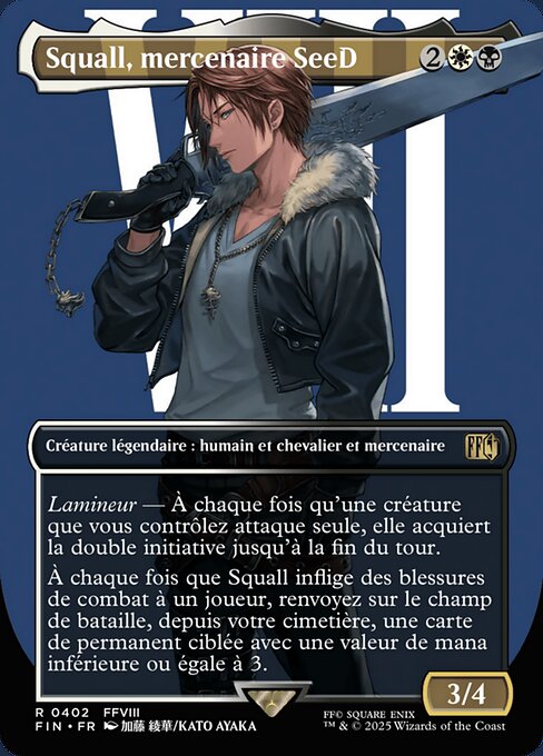 Squall, SeeD Mercenary