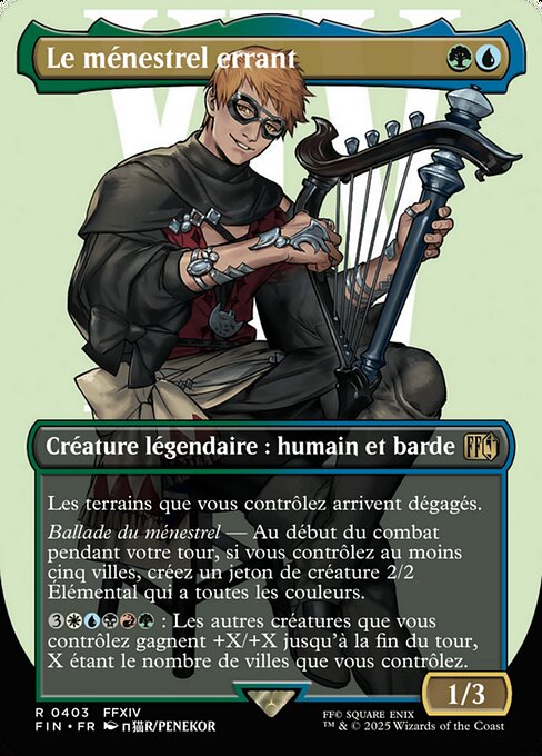 Le ménestrel errant