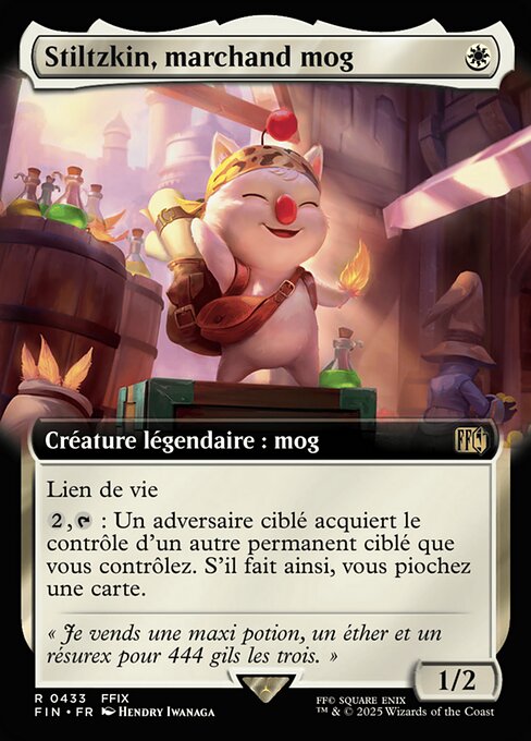 Stiltzkin, Moogle Merchant