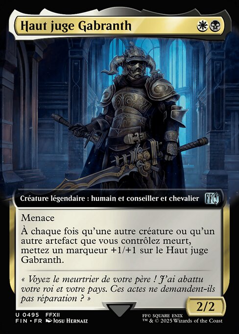 Judge Magister Gabranth