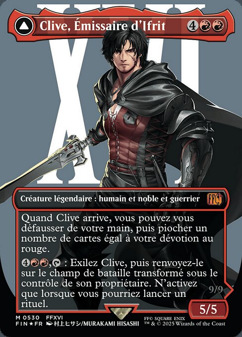 Clive, Ifrit's Dominant // Ifrit, Warden of Inferno